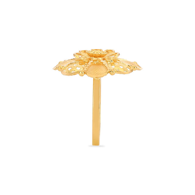 Tanishq 22 Karat Gold Finger Ring for Women 4