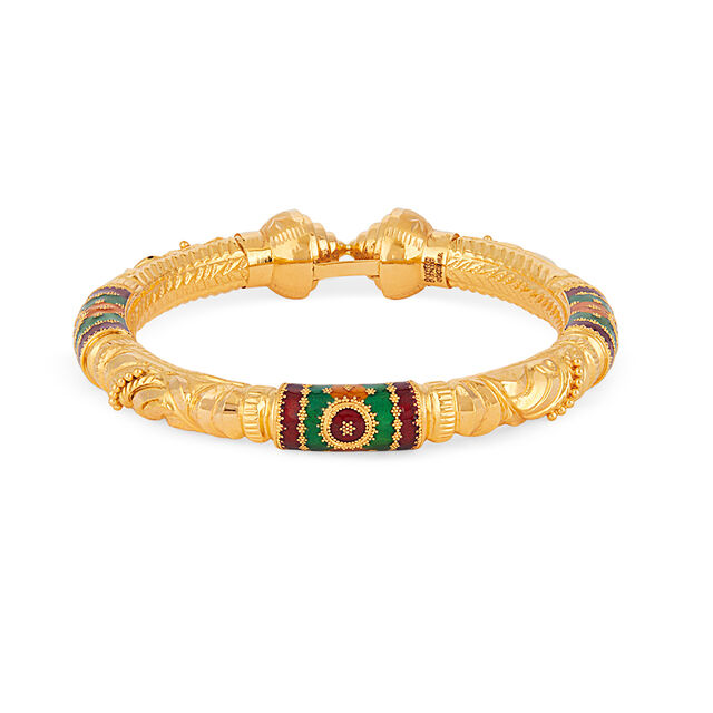Tanishq 22KT Gold Bangle for Women 