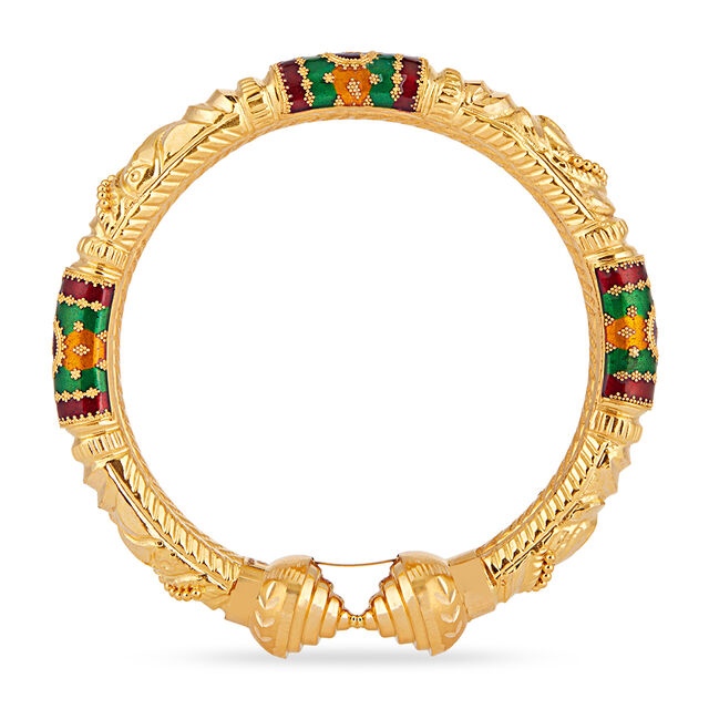 Tanishq 22KT Gold Bangle for Women 4
