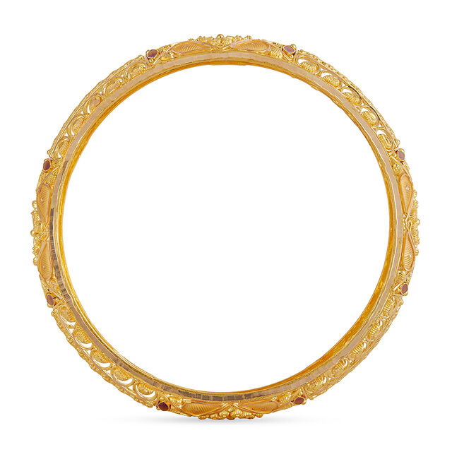 Tanishq 22KT Gold Bangle for Women 4