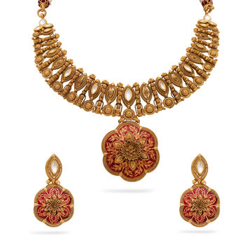 Heritage Gold Kundan Choker