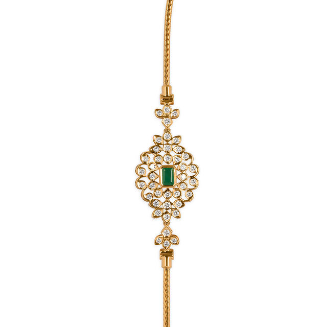 Chic Gold and Diamond Bracelet 2