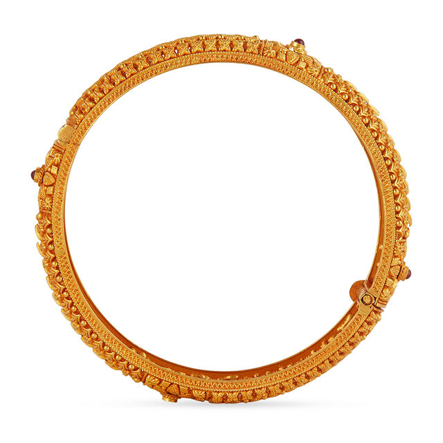 Tanishq 22KT Gold Bangle for Women 4