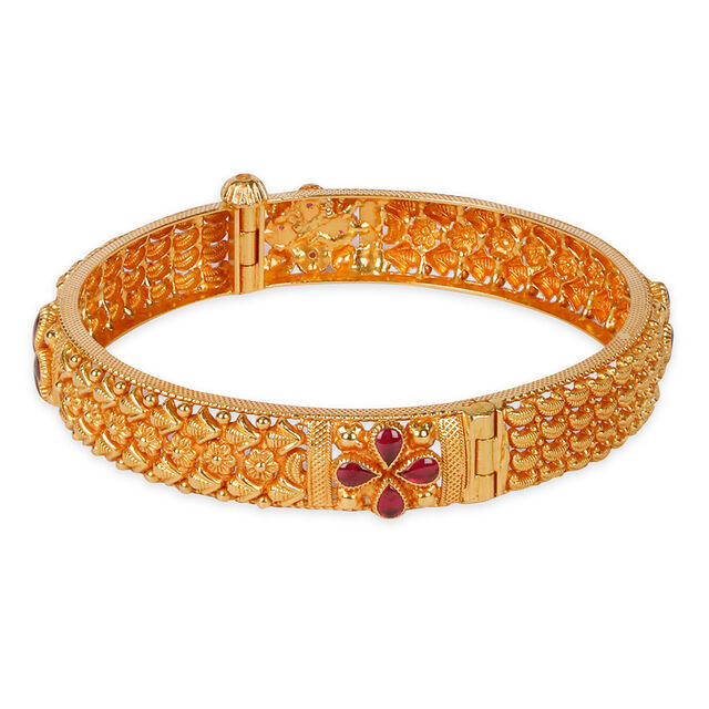 Tanishq 22 Karat Gold Bangle for Women