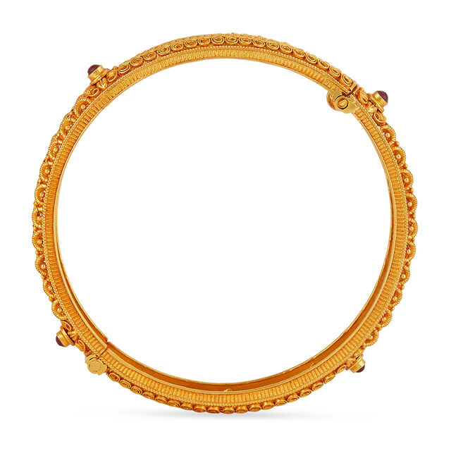 Tanishq 22KT Gold Bangle for Women 4