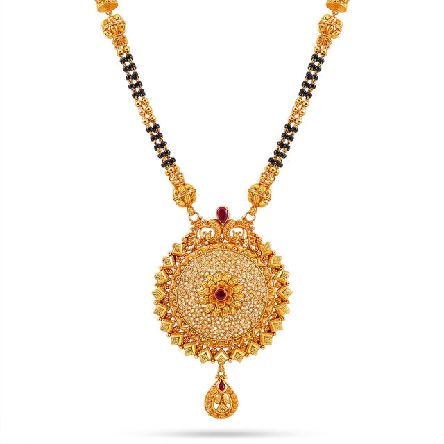 Exquisite Gold Mangalsutra Necklace 2