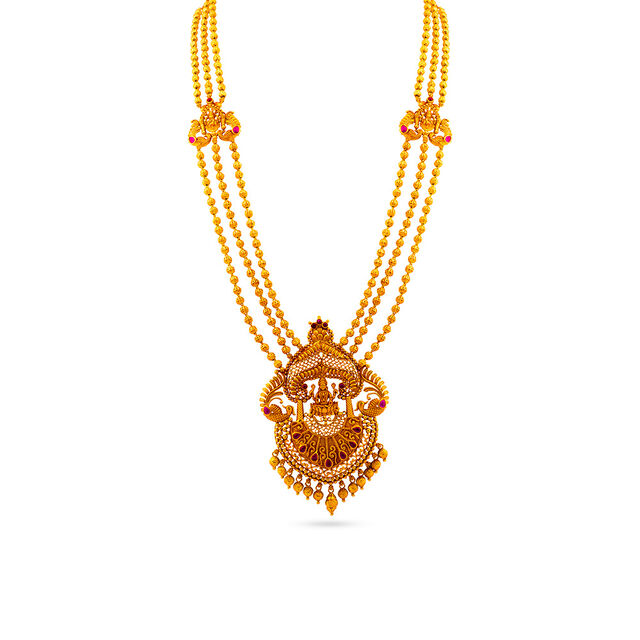 Tanishq 22 Karat Gold Haaram for Women 