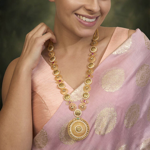 Tanishq 22KT Gold Haaram for Women 2