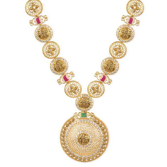 Tanishq 22KT Gold Haaram for Women 3