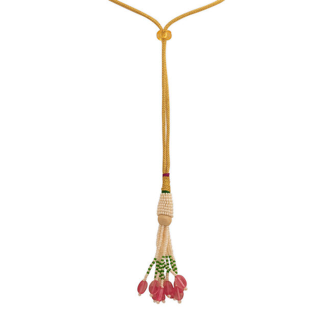 Divine Lakshmi Elegance Gold Necklace,,hi-res 2