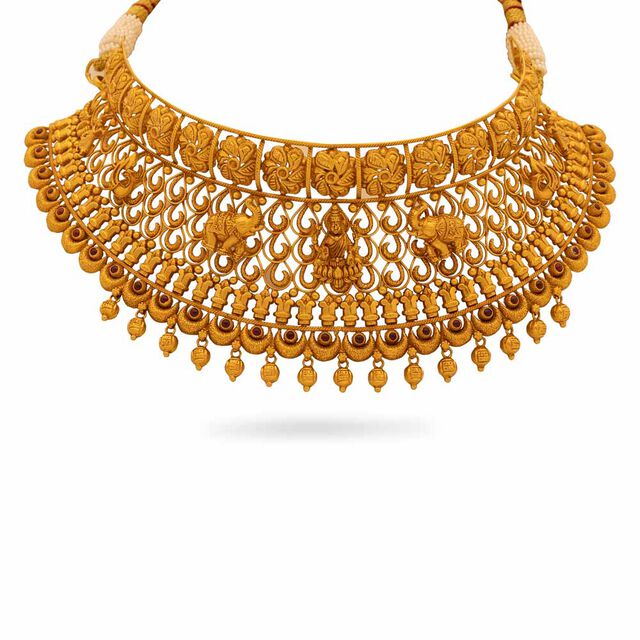 Gilded Goddess Gold Necklace,,hi-res 