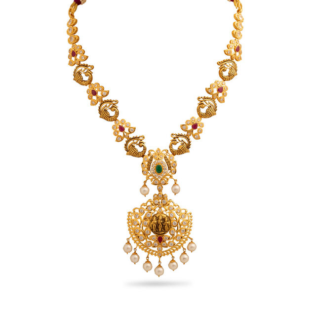 Trinity of Power Gold Necklace,,hi-res
