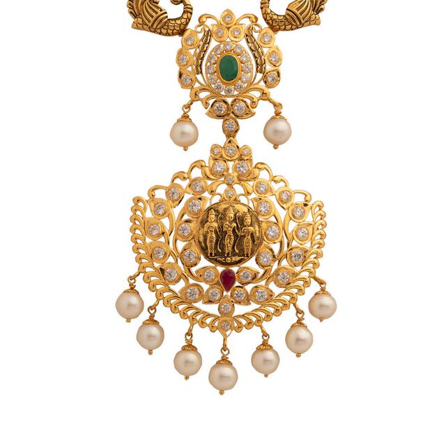 Trinity of Power Gold Necklace,,hi-res