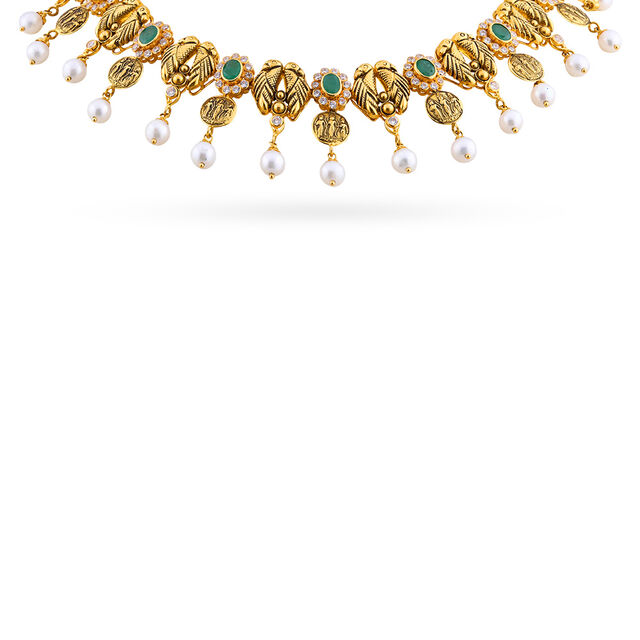 Tanishq 22 Karat Gold Necklace for Women 