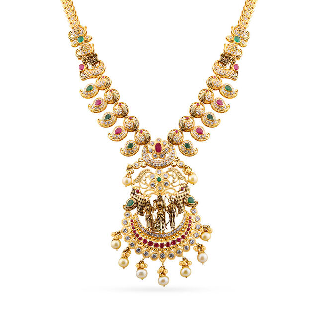 Tanishq 22 Karat Gold Necklace for Women 