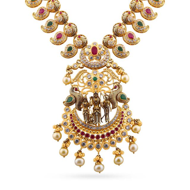 Tanishq 22 Karat Gold Necklace for Women 2