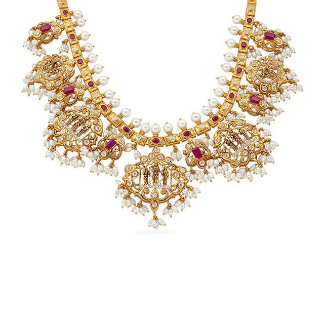 Tanishq 22 Karat Gold Necklace for Women 2