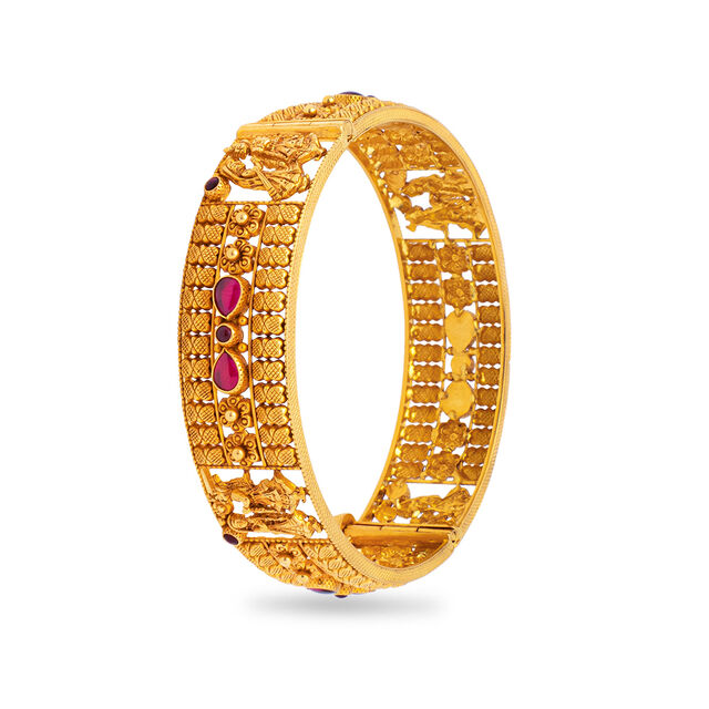 Everlasting Bond Gold Bangle,,hi-res 2