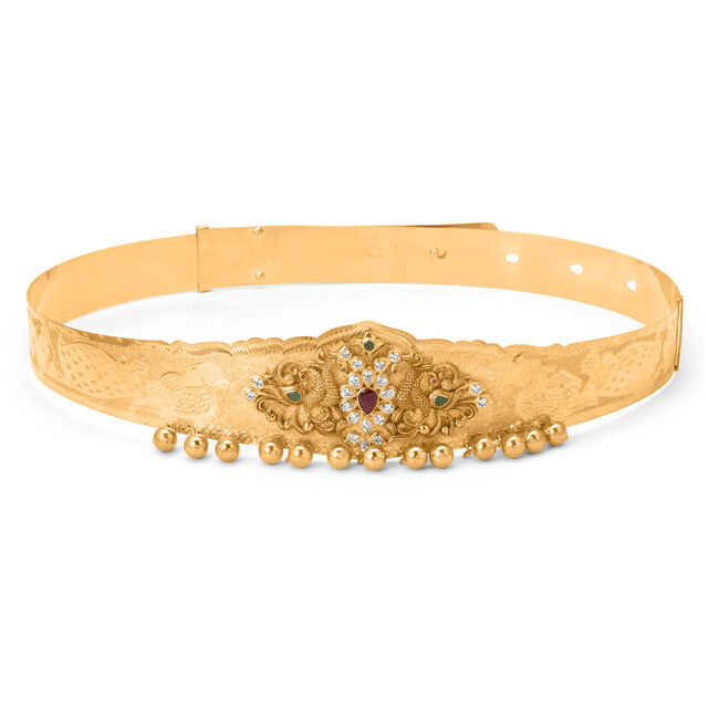 Tanishq 22 Karat Gold Waist Belt 