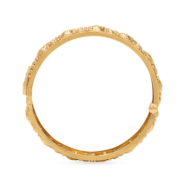 Tanishq 22KT Gold Bangle for Women 4