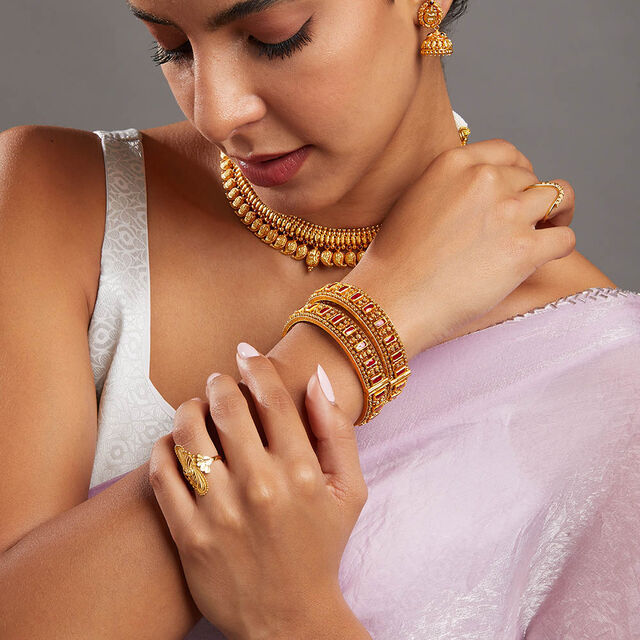 Tanishq 22KT Gold Bangle 2