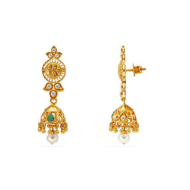 Tanishq 22 Karat Gold Necklace Set for Women 3