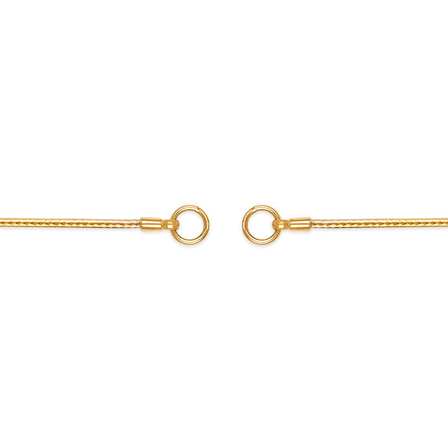 Tanishq 22KT Diamond Chain for Women 4