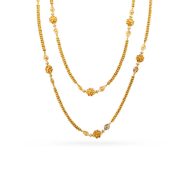 Tanishq 22 Karat Gold Chain for Women 2
