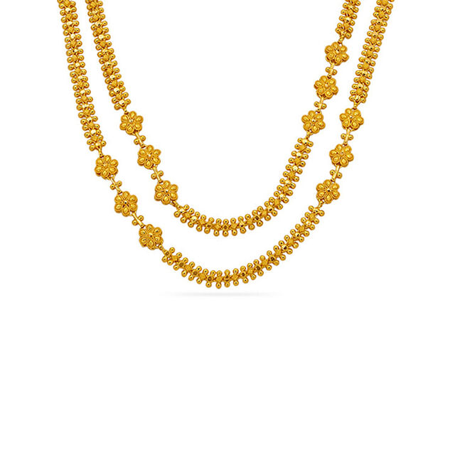 Tanishq 22 Karat Gold Chain for Women 2