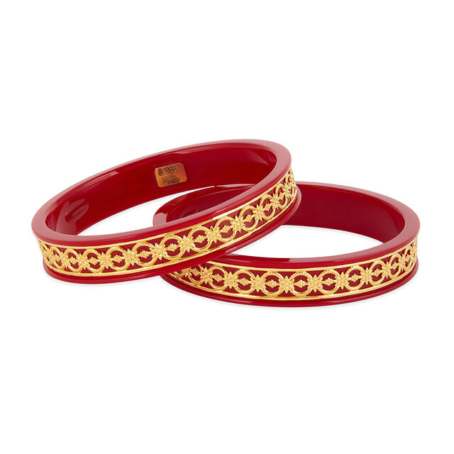 Tanishq 22KT Gold Bangle for Women 2