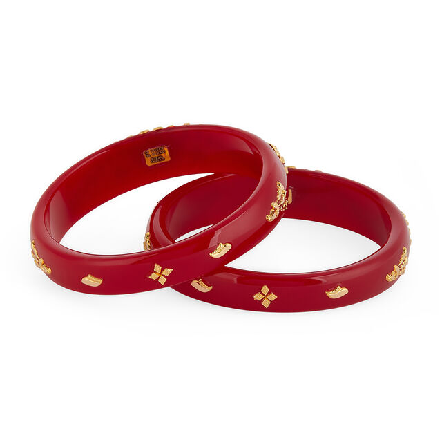 Tanishq 22KT Gold Bangle for Women 3