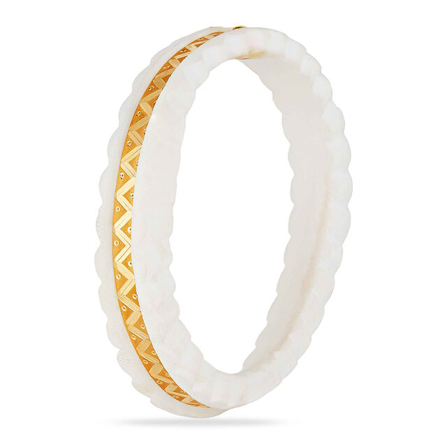 Tanishq 22KT Gold Bangle for Women 2