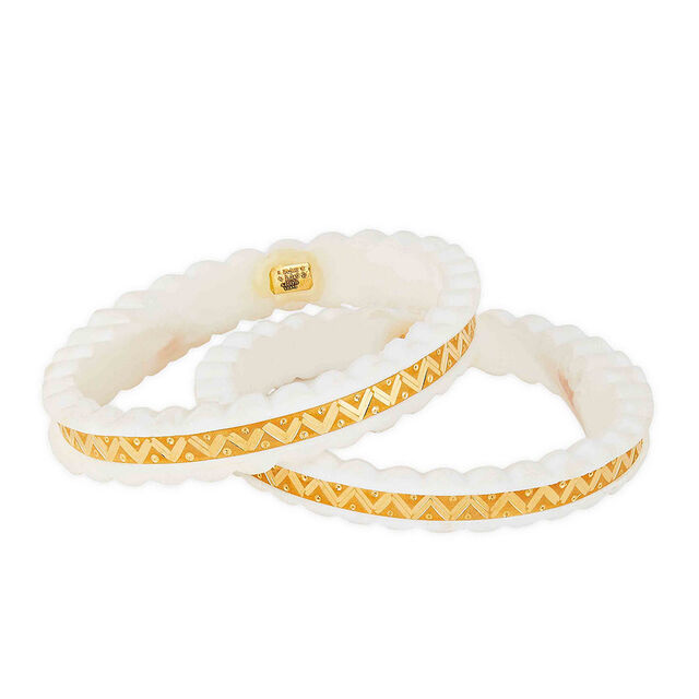 Tanishq 22KT Gold Bangle for Women 4