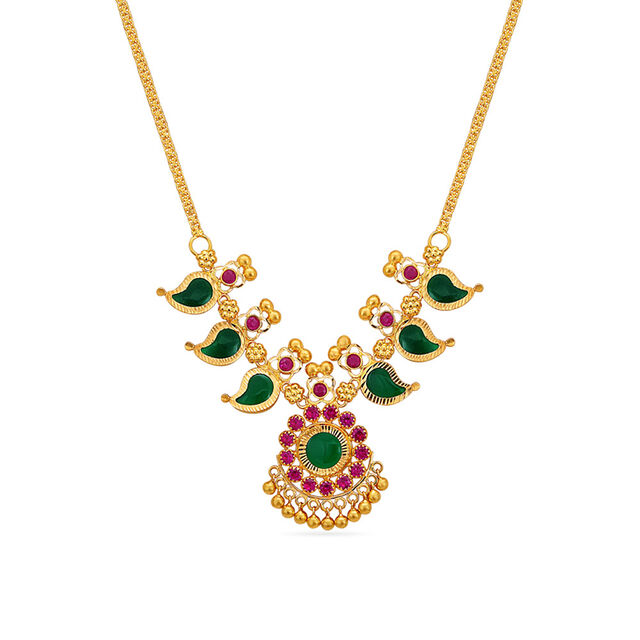 Tanishq 22 Karat Gold Necklace for Women