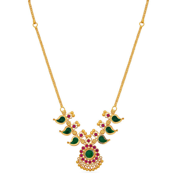 Tanishq 22 Karat Gold Necklace for Women