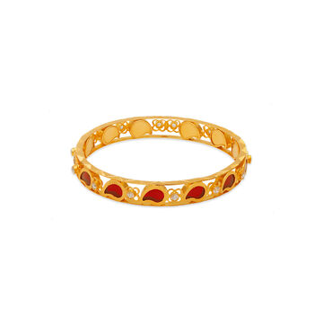 Tanishq 22 Karat Gold Bangle for Women