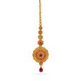 Empress Gold Bridal Maangtikka,,hi-res 