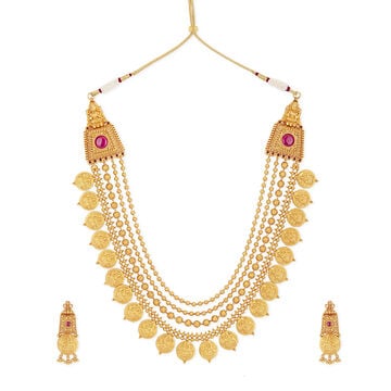 Tanishq 22KT  Necklace Set for Women
