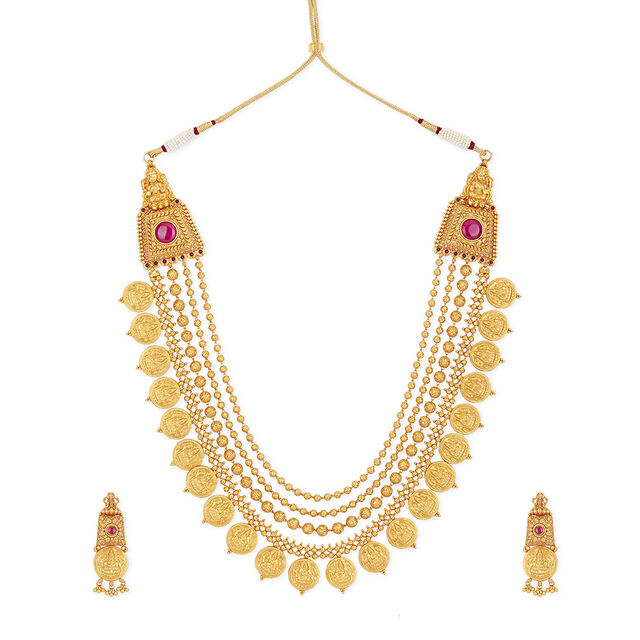 Tanishq 22KT  Necklace Set for Women 
