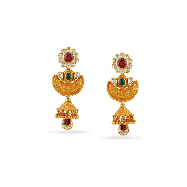 Tanishq 22 Karat Gold Necklace Set for Women 4
