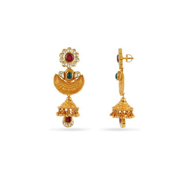 Tanishq 22 Karat Gold Necklace Set for Women 5