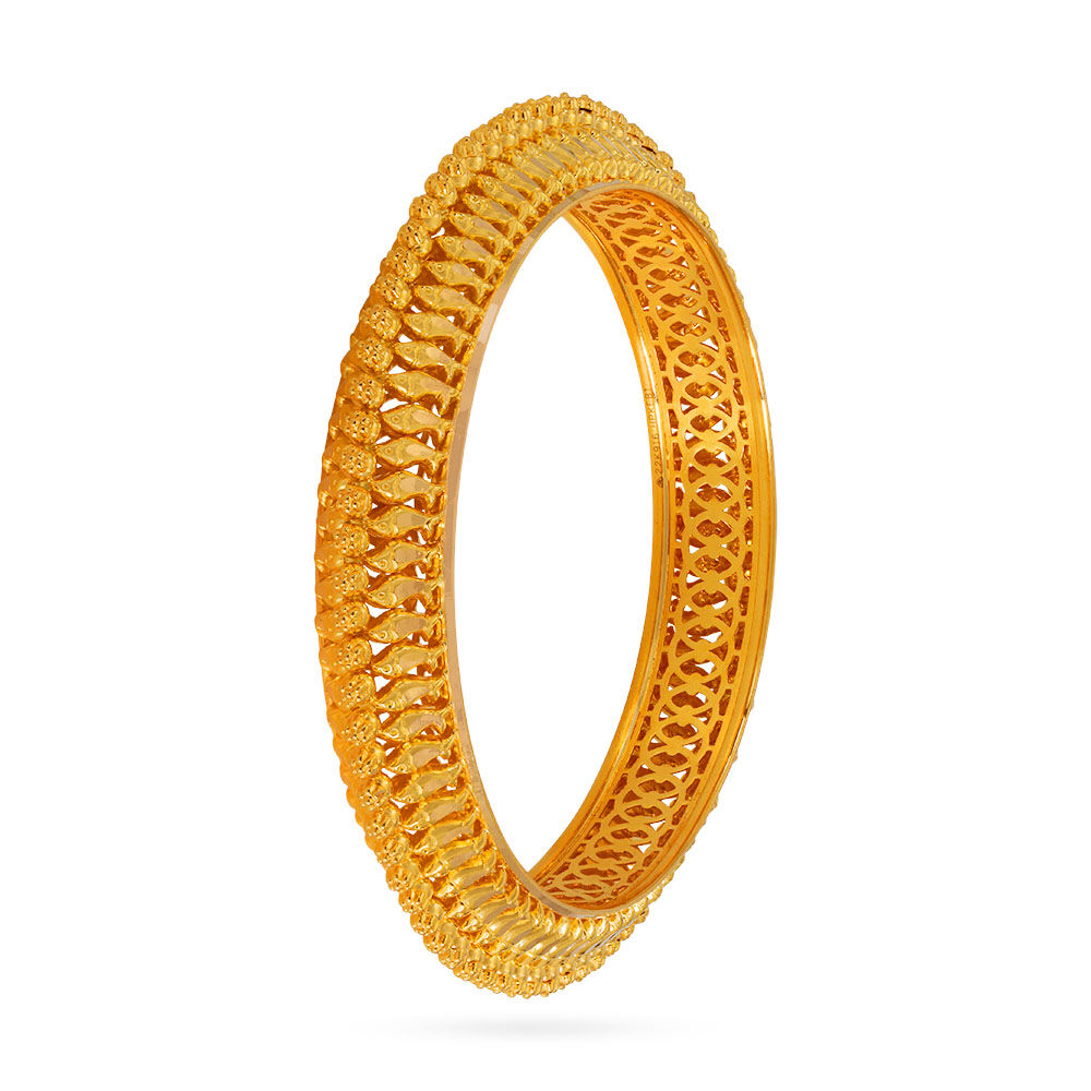 Buy Gold Bangles Collection Online Tanishq USA