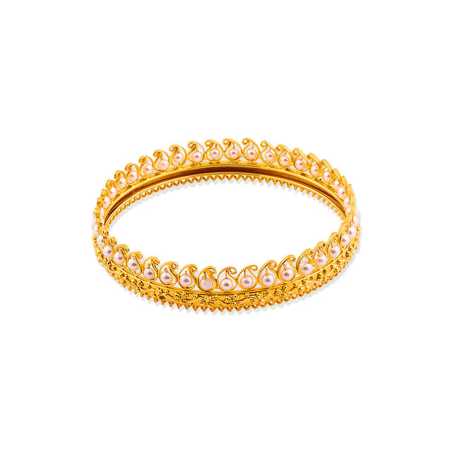 Tanishq 22 Karat Gold Bangle for Women 
