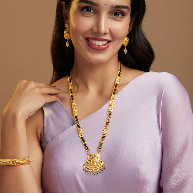 Tanishq 22KT Gold Mangalsutra for Women 2