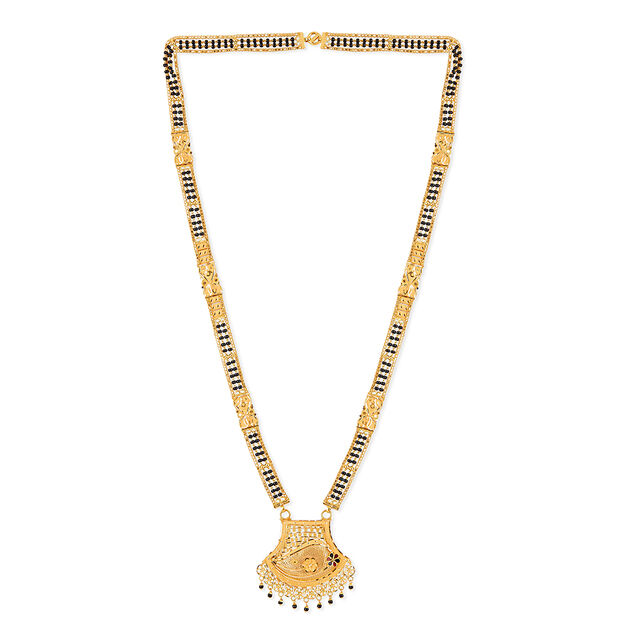 Tanishq 22KT Gold Mangalsutra for Women 