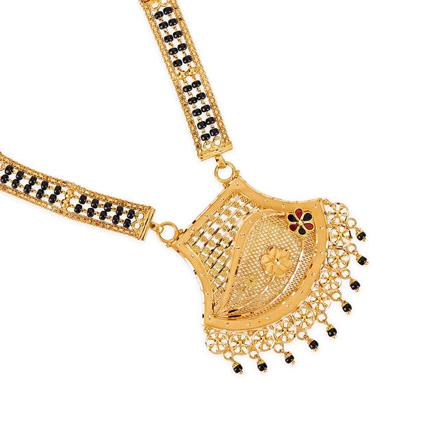 Tanishq 22KT Gold Mangalsutra for Women 3