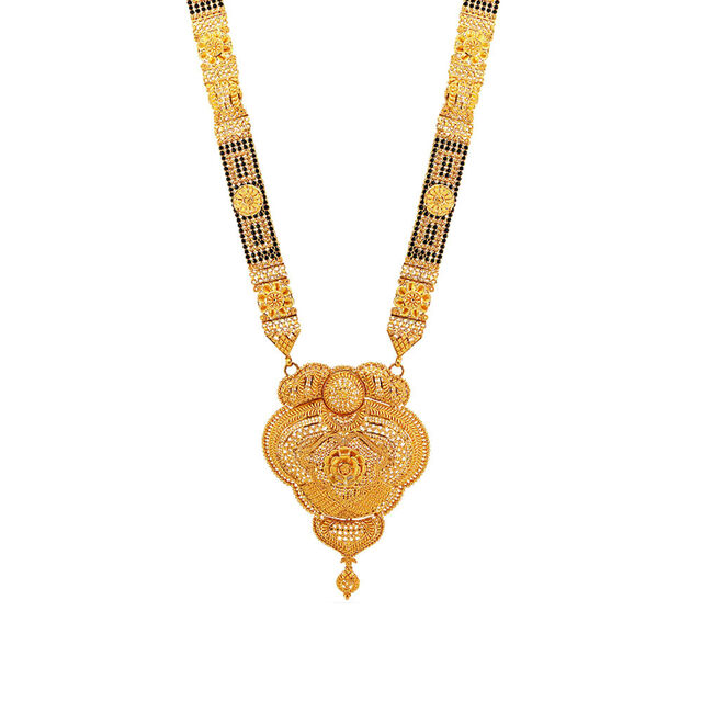 Tanishq 22 Karat Gold Mangalsutra for Women 4