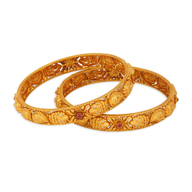 Tanishq 22KT Gold Bangle for Women 3