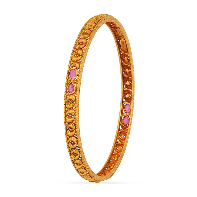 Tanishq 22KT Gold Bangle for Women 7