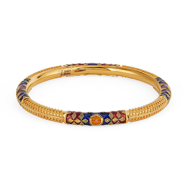 Tanishq 22KT Gold Bangle for Women 